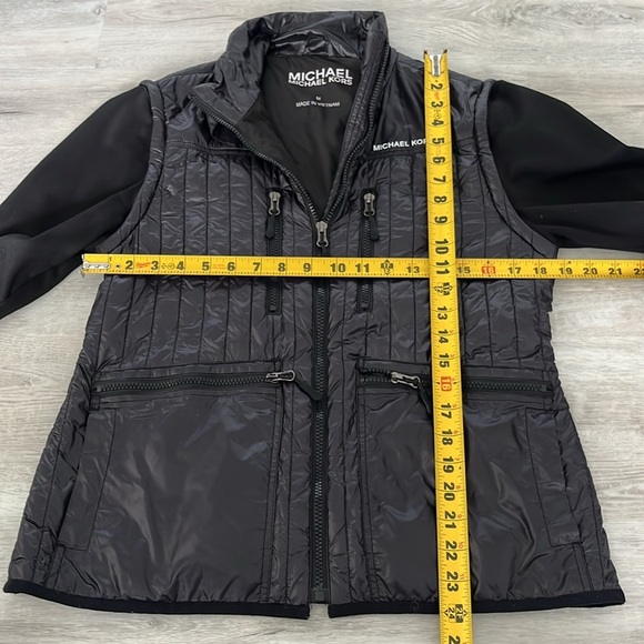 Michael Kors Ultra Lightweight Quilted Convertible Jacket Vest - Women’s Medium‎ - Picture 7 of 9